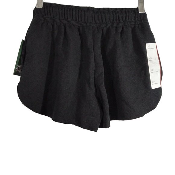 Wild Fable Black Sweats Shorts Women Size XS Raw Hem Pullon Drawstring NEW - Picture 4 of 7